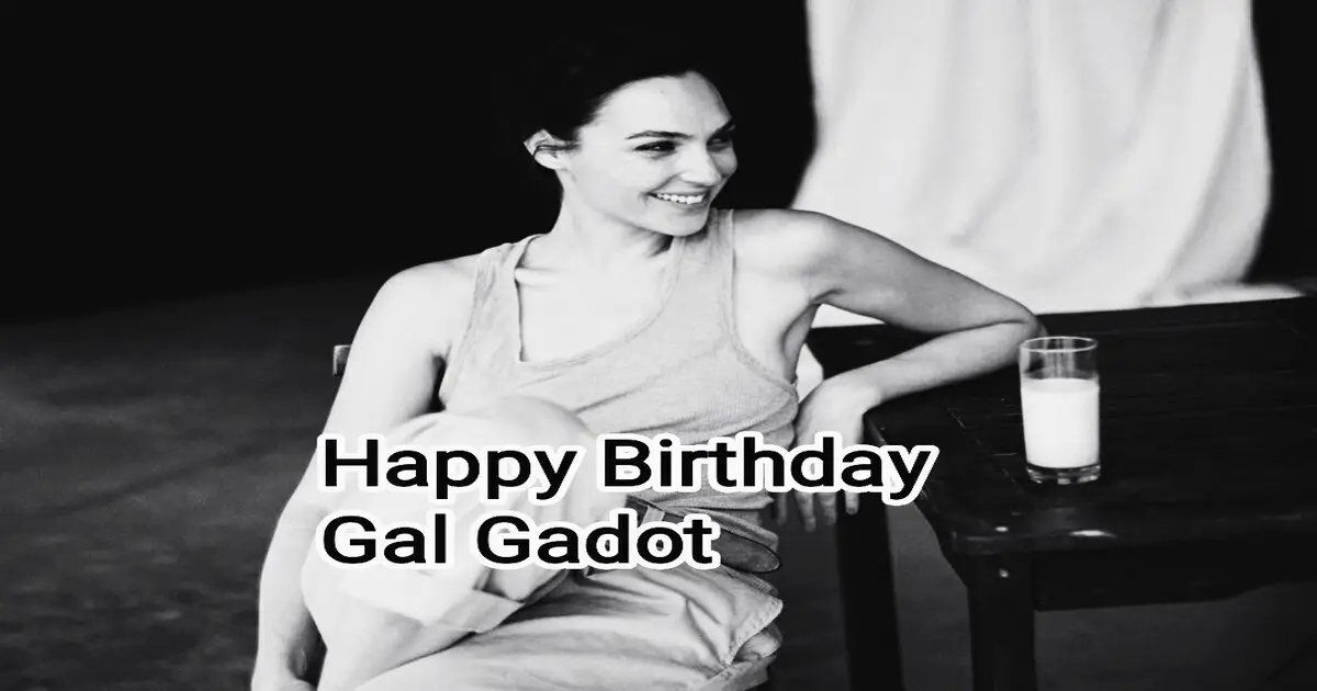 Happy Birthday, Gal Gadot! Credit:Instagram